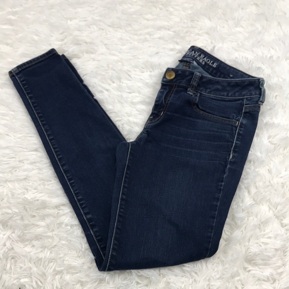 American Eagle Jegging Dark Wash - Picture 1 of 8